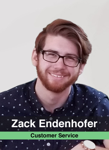 Zack Edenhofer - Customer Service